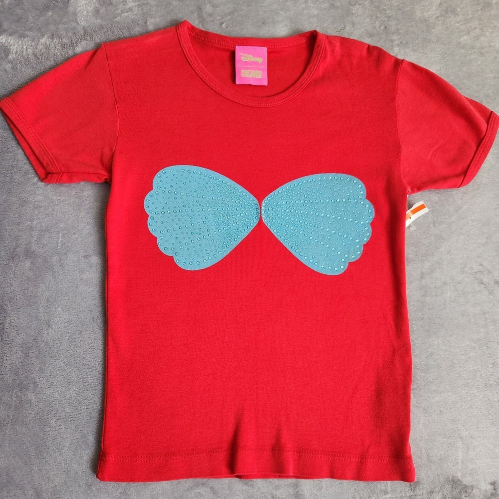 New Marshall Columbia Disney The Little Mermaid M Medium Top Shirt Bounding
